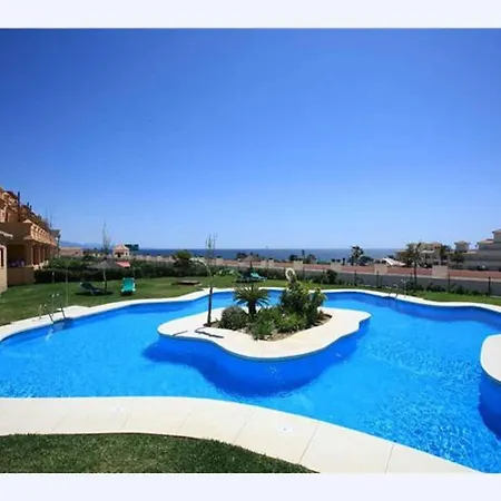 House With 3 Bedrooms In Buenas Noches With Wonderful Sea View Shared Pool Enclosed Garden 400 M From The Beach Estepona